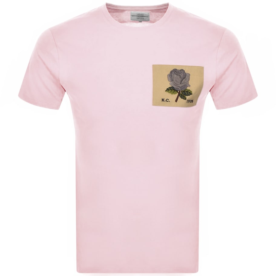 Alternative Image for ProductKent And Curwen Rose T Shirt Pink1